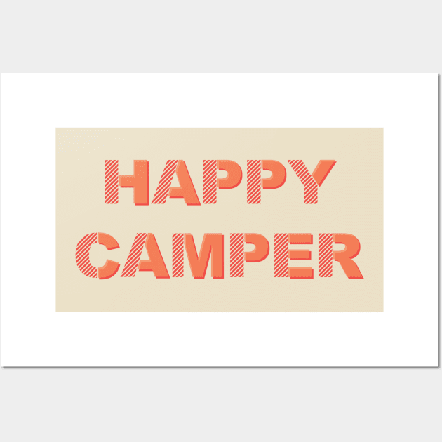 Happy Camper Wall Art by Nataliatcha23
